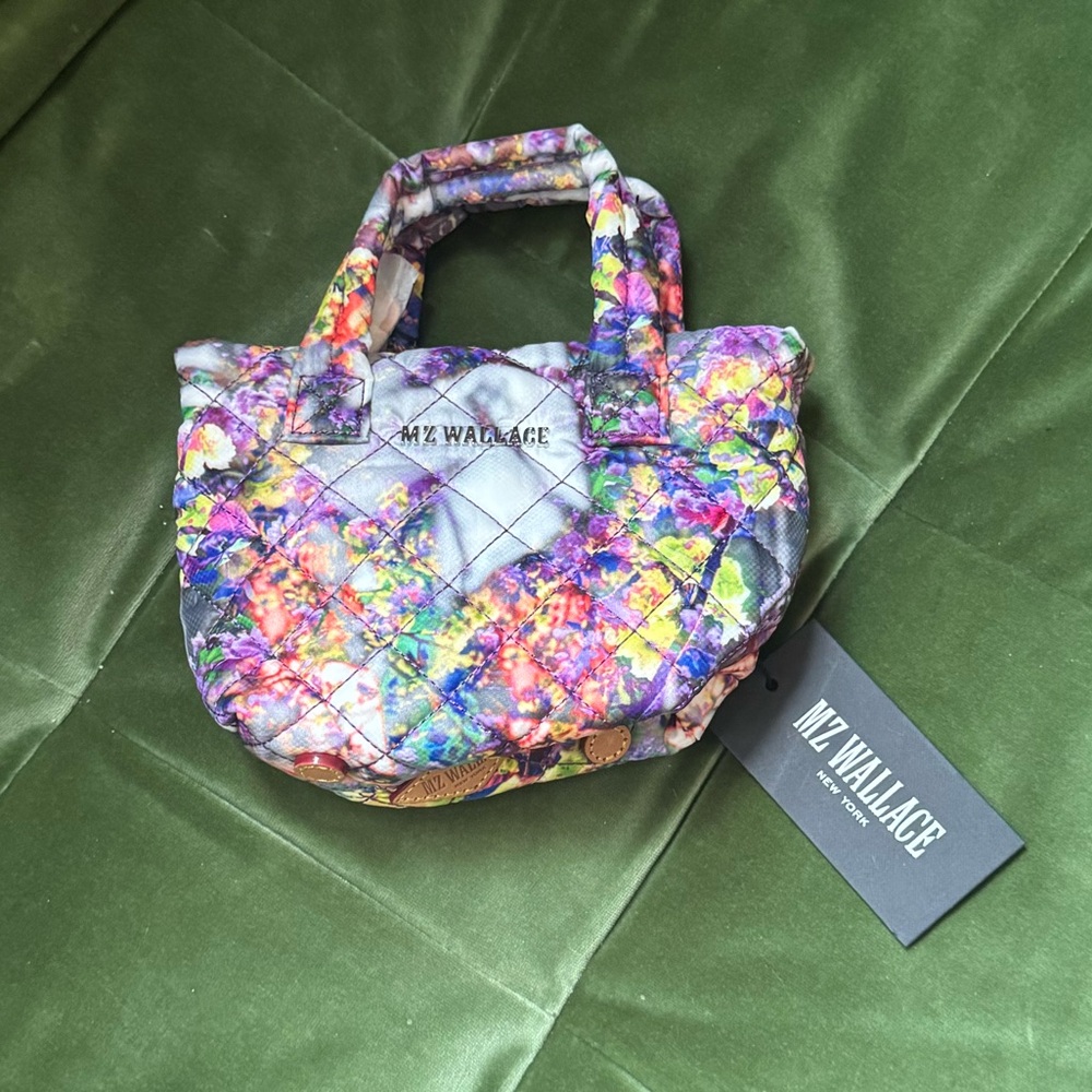 NWT SOLD OUT MZ Wallace Petite Metro Tote Deluxe, Cherry Blossom